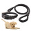 2Pcs Black Pet Supplies Dog Traction Strap Durable Nylon Pulling Rope 10