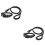 2Pcs Black Pet Supplies Dog Traction Strap Durable Nylon Pulling Rope 6