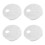 4Pcs Round Foldable Bathtub Covers White Non-Woven Thermal Insulation 9