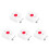 25 Pcs Wireless Emergency Call Button 86 Wall Switch With Key Lock 7
