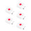 25 Pcs Wireless Emergency Call Button 86 Wall Switch With Key Lock 5