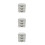 3Pcs Beige 3 Layer Plastic Drawer Storage Box For Home Office 9