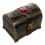 Clear Pirate Treasure Storage Plastic Multi 1set 8