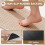 Non-Slip Bathroom Mat with Rubber Backing, Quick-Dry & 3