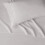 Microfiber Bed Sheet Set 3-Piece Twin XL Light Grey 3