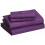 Rose Microfiber Bed Sheet Set Queen 4-Piece 2