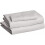 Microfiber Bed Sheet Set 3-Piece Twin XL Light Grey 2
