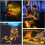 Varmhvite solcellelys 100 cm 100 LED 2-pakning 7