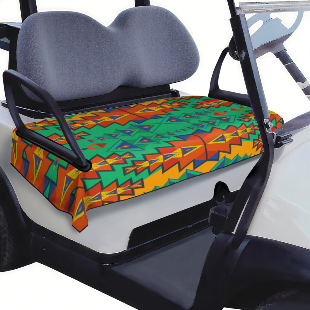 Golf Cart Front Seat Cover 51" X 31", Universal Microfiber Towel For Ezgo Txt & Rxv, Club Car Precedent, Yamaha G29 Seats 9357860847094