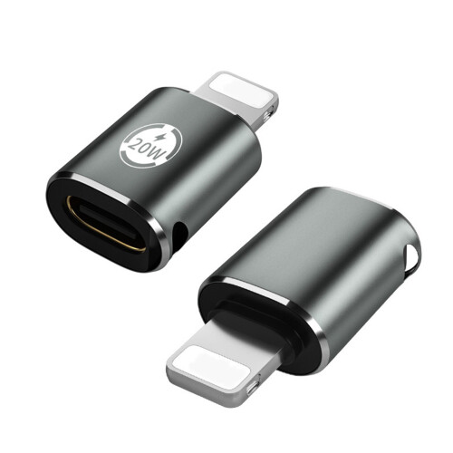 Clearance! USB-C to Lightning Adapter for iOS Charging & Data – Compatible with iPhone, iPad