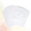 OUNONA CD DVD Discs 100Pcs White Rectangular Storage Pouch for Dustproof Home Cinema Daily Use 1