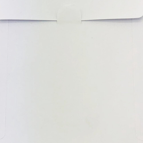 OUNONA CD DVD Discs 100Pcs White Rectangular Storage Pouch for Dustproof Home Cinema Daily Use 1