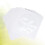 OUNONA CD DVD Discs 100Pcs White Rectangular Storage Pouch for Dustproof Home Cinema Daily Use 6