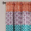 Boho-raidalliset verhopaneelit 132 cm L x 206 cm P (pari) 2