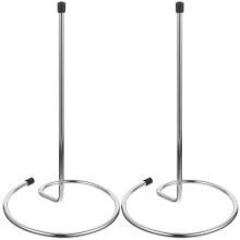 2 Pcs Rack Red Wine Decanter Carafe Drying Stand Bottle Holder