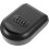 3pcs Wall Mount Key Lock Box Combination Lock Key Hider Large Key Storage Holder Key Plastic Container 5