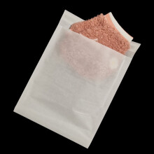 100 bolsas de papel blancas para envasar pan y otros alimentos horneados.