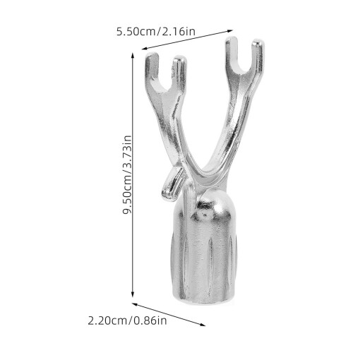 Perche à linge télescopique en aluminium, lot de 3 1