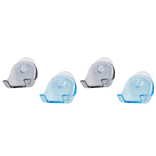 Lot de 2 supports à rasoirs pour paroi de douche, rangement hygiénique
