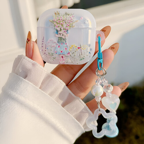 Capa protetora 360 em estilo vintage compatível com AirPods 4 – Proteção completa e presente perfeito 1