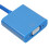 Convertisseur de câble OUNONA pour configuration de poste de travail - Composants électriques - Bleu - 1 pièce 3