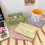 6 Color Organizing Storage Baskets Case Folding Student Desktop Basket Tape Stationery Plastic Foldable Container Storage Box 5