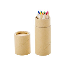 Lot de 1 mini crayons de couleur à dessin, crayons portables en tube, pour adultes, artistes, écriture, croquis et peinture