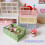 6 Color Organizing Storage Baskets Case Folding Student Desktop Basket Tape Stationery Plastic Foldable Container Storage Box 3