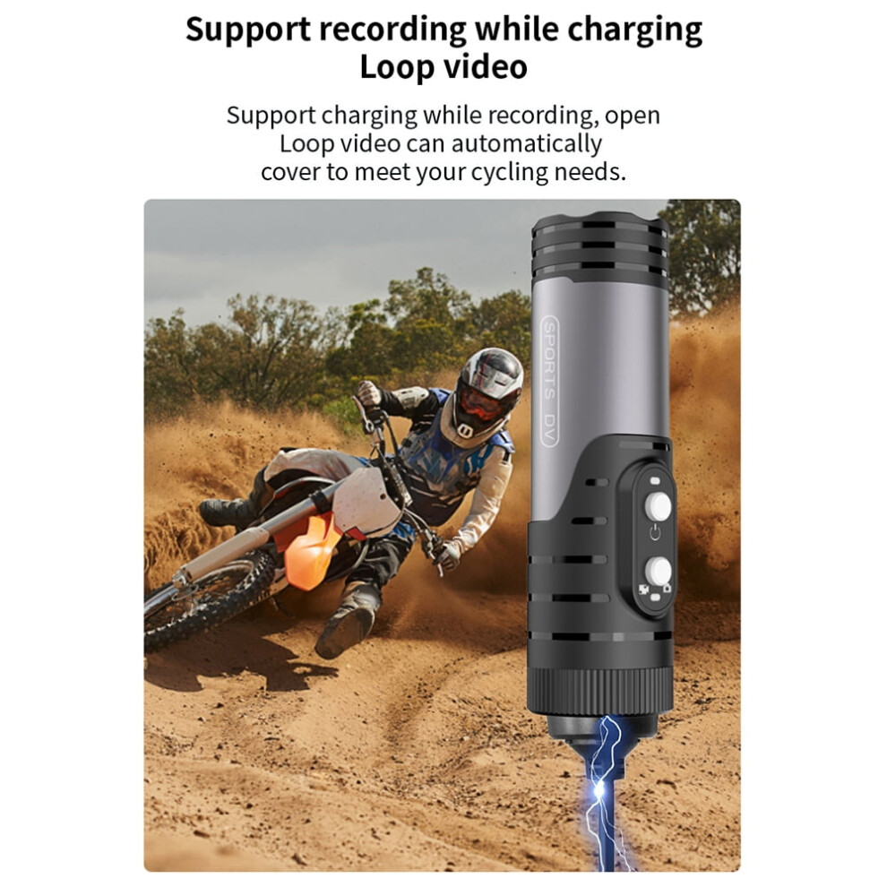 Sport Camera,120 Wide Lens Camera Bike Camera Helmet Camera Wifi Camera Sport Camera Ip66 Waterproof Built-In Bike 1080P Built-In 9180479042655