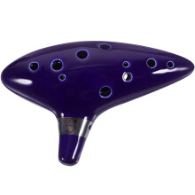 Ocarina de Ocarina Alto em Dó Maior, Flauta, Produção Musical, Azul, 1 Unidade