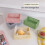 6 Color Organizing Storage Baskets Case Folding Student Desktop Basket Tape Stationery Plastic Foldable Container Storage Box 6