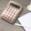 AuroraX Desktop Calculator Cute Office Basic Calculator,12 Digit Four Function Calculator with Large Mechanical Buttons and Display Teacher Supplies 6