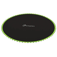 12' Trampoline Replacement Mat - Green, Fits Trampolines with 72 V-Hooks & 5.5" Springs, Spring & Frame Not Included