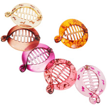 Bananen-Haarspangen-Haarschmuck für Damen, 6 Stück