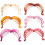 Banaanvormige haarclips voor dames, 6 stuks 3