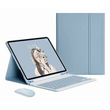 Toetsenbordhoes + muis compatibel met iPad Pro 13 inch M4 2024 Ñ