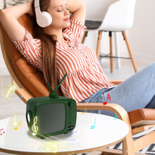 Mini difuzor Bluetooth cu energie solară, lanternă și card TF - decorațiune portabilă pentru birou, cadou ideal
