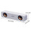 Mini-USB-luidsprekers voor pc, geschikt voor desktop en gamingmonitor, met LED-lichteffect, compatibel met Windows/Mac. 3