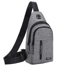 Crossbody Sling Bag – Ležérna taška cez rameno a na hrudník pre ženy/mužov, na cestovanie, do posilňovne, na beh – Vhodná pre všetky