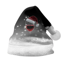 Bonnet de Père Noël pour adultes et enfants, bonnet de Noël mignon et amusant, bonnet confortable pour les fêtes de Noël, bonnet de Noël pour