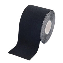 1 Roll Chest Bandage Freely Adjustable Soft Beautify Breathable Comfortable Beauty Tool Non Woven Fabric Breast Lift Boob Tape for Women,Black