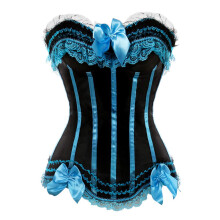 Plus Size Body für Damen, schwarzes Bustier-Dessous für Halloween-Kostümkleid, Bustier-Top, Gothic Shapewear, sexy Unterwäsche oder