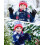 4 ζευγάρια παιδικά γάντια Polar Fleece για ολόκληρα δάχτυλα, ζεστά, μαλακά χειμερινά 3