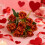 Centre de table de fleurs artificielles marron 4