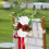 20 roses artificielles blanches en soie avec tiges 3