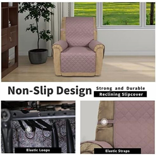 Housse réversible pour fauteuil inclinable de 22 pouces, 2
