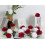20 roses artificielles blanches en soie avec tiges 2