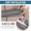 Set van 3 elastische bankkussenhoezen met jacquardstructuur 5