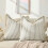 Housses de coussin rayées en coton, 30 x 50 cm, lot de 2 1