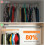 Organizzatore per armadio con clip – Appendere pantaloni e 7